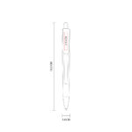 BOLÍGRAFO ECO GRURI ROJO ECO 080 R (PLÁSTICO - FIBRA DE TRIGO) - Imagen 2