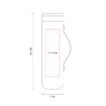 TERMO ICONIC AZUL ELM 002 A (ACERO INOXIDABLE - BAMBÚ - SILICÓN) - Imagen 5