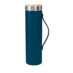TERMO ICONIC AZUL ELM 002 A (ACERO INOXIDABLE - BAMBÚ - SILICÓN) - Imagen 3