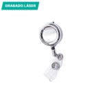 PORTA GAFETE METÁLICO PLATA EX-015S ( EX-015 - EX015 -  ) - Imagen 2