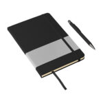 SET DE LIBRETA ANDHRA NEGRO EX-065N ( EX-065 - EX065 - CON BOLÍGRAFO )