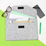 CARPETA AUGAN GRIS CLARO EX-095G ( EX-095 - EX095 - PORTA LAPTOP ) - Imagen 4