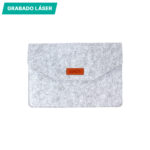 CARPETA AUGAN GRIS CLARO EX-095G ( EX-095 - EX095 - PORTA LAPTOP ) - Imagen 3