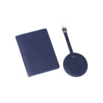 PORTA PASAPORTE SAUTENS AZUL MARINO EX-096A ( EX-096 - EX096 - ACCESORIOS DE VIAJE )