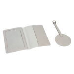 PORTA PASAPORTE SAUTENS GRIS EX-096G ( EX-096 - EX096 - ACCESORIOS DE VIAJE ) - Imagen 4