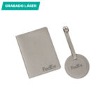 PORTA PASAPORTE SAUTENS GRIS EX-096G ( EX-096 - EX096 - ACCESORIOS DE VIAJE ) - Imagen 5