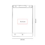 GM 044 G - PIZARRA MÁGICA TEGNE (GRIS - PLASTICO) - Imagen 5