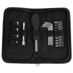 SET DE HERRAMIENTAS INDUSTRY NEGRO HER 010 (METAL - PLÁSTICO - POLIÉSTER)