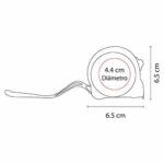 FLEXÓMETRO LUCCA BLANCO HER 019 (PLÁSTICO - METAL) - Imagen 5