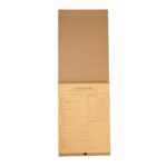 PLANEADOR SEMANAL ZIEL BEIGE HL 006 BE (CARTÓN Y PAPEL CRAFT) - Imagen 2