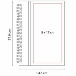 LIBRETA ALESA VERDE HL 010 V (CURPIEL) - Imagen 2