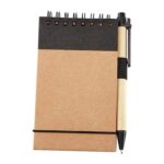 LIBRETA GREEN PLANET NEGRO HL 2010 N (CARTÓN - PAPEL RECICLADO)