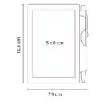 BLOCK DE NOTAS CON BOLÍGRAFO AZUL HL 2720 A (PLÁSTICO) - Imagen 2