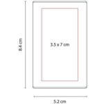 PORTA NOTAS VENTALL BLANCO HL 6035 B (PLÁSTICO) - Imagen 2