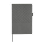HL 9046 G - LIBRETA TESUT GRIS (GRIS - CUERPIEL - PAPEL) - Imagen 2