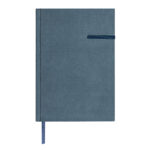 HL 9048 A - LIBRETA BLID AZUL (AZUL - POLIESTER SUAVE AL TACTO (PIEL DE DURAZNO) - CARTONCILLO RIGIDO - PAPEL) - Imagen 2