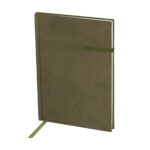 HL 9048 V - LIBRETA BLID VERDE (VERDE - POLIESTER SUAVE AL TACTO (PIEL DE DURAZNO) - CARTONCILLO RIGIDO - PAPEL)