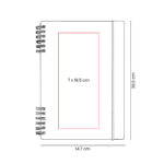 HL 9053 R - LIBRETA POE ROJO (ROJO - PAPEL - CARTON) - Imagen 4