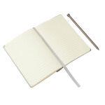 HL 9059 G - LIBRETA DAGOM GRIS (GRIS - CURPIEL - PAPEL - PLASTICO) - Imagen 3