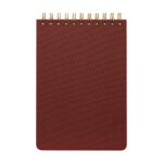 HL 9061 T - LIBRETA LATKA TINTO (TINTO - TELA TIPO LINO - PAPEL) - Imagen 2