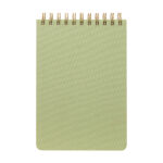 HL 9061 V - LIBRETA LATKA VERDE (VERDE - TELA TIPO LINO - PAPEL) - Imagen 2