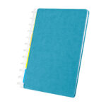 HL 9062 A - LIBRETA ORUKA AZUL (AZUL - CURPIEL - PAPEL - PVC)