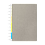 HL 9062 G - LIBRETA ORUKA GRIS (GRIS - CURPIEL - PAPEL - PVC) - Imagen 2