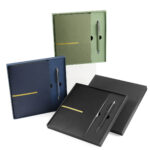 HL 9063 V - SET DE LIBRETA ZLATNA VERDE (VERDE - CARTON CAJA - CURPIEL Y PAPEL LIBRETA - ALUMINIO BOLIGRAFO) - Imagen 8