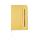 HL 9064 Y - LIBRETA LYRIKA AMARILLO (AMARILLO - CURPIEL - PAPEL - PLASTICO) - Imagen 2