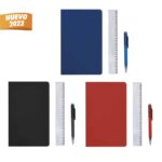 SET DE LIBRETA NODI NEGRO HL 9085 N (CURPIEL LIBRETA - PLÁSTICO BOLÍGRAFO - PVC BOLSA) - Imagen 5