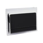 SET DE LIBRETA NODI NEGRO HL 9085 N (CURPIEL LIBRETA - PLÁSTICO BOLÍGRAFO - PVC BOLSA) - Imagen 2