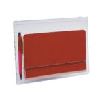 SET DE LIBRETA NODI ROJO HL 9085 R (CURPIEL LIBRETA - PLÁSTICO BOLÍGRAFO - PVC BOLSA) - Imagen 2