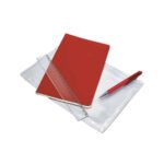 SET DE LIBRETA NODI ROJO HL 9085 R (CURPIEL LIBRETA - PLÁSTICO BOLÍGRAFO - PVC BOLSA) - Imagen 3