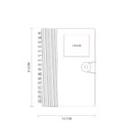 LIBRETA ECO BERNA BEIGE HL 9098 BE (CARTÓN) - Imagen 4