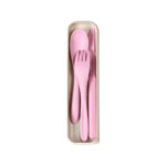 SET DE CUBIERTOS HAMPI ROSA CLARO HM-038RS ( HM-038 - HM038 - ALIMENTOS,CUBIERTOS )