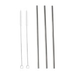 SET DE 3 POPOTES LEH PLATA HM-040 ( HM-040 - HM040 - CUBIERTOS ) - Imagen 2