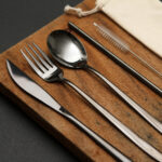 JUEGO DE CUBIERTOS CIMAHI NEGRO HM-074N ( HM-074 - HM074 - CUBIERTOS ) - Imagen 3