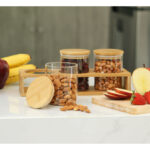 JUEGO DE CONTENEDORES HORKI BAMBÚ HM-087C ( HM-087 - HM087 - COCINA,CONTENEDORES DE ALIMENTOS ) - Imagen 4