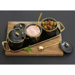 SET DE CONTENEDORES MARINCOLI NEGRO HM-094N ( HM-094 - HM094 - COCINA ) - Imagen 4