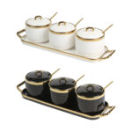 SET DE CONTENEDORES MARINCOLI NEGRO HM-094N ( HM-094 - HM094 - COCINA ) - Imagen 3