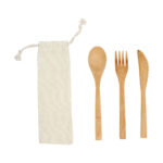 SET DE CUBIERTOS CASTELLA BAMBÚ HM-097C ( HM-097 - HM097 - CUBIERTOS )