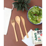 SET DE CUBIERTOS CASTELLA BAMBÚ HM-097C ( HM-097 - HM097 - CUBIERTOS ) - Imagen 3