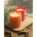 VELA SOAVE NARANJA HM-101O ( HM-101 - HM101 - DECORACIÓN ) - Imagen 4