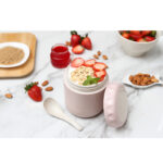 CONTENEDOR TRONTO ROSA CLARO HM-120RS ( HM-120 - HM120 - CONTENEDORES DE ALIMENTOS ) - Imagen 3