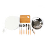 SET ASELE BLANCO HM-123B ( HM-123 - HM123 - COCINA ) - Imagen 4
