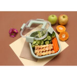 CONTENEDOR PAJALA BEIGE HM-124BE ( HM-124 - HM124 - CONTENEDORES DE ALIMENTOS ) - Imagen 4