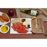 TABLA CLERCS BLANCO HM-145B ( HM-145 - HM145 - TABLAS DE QUESO Y SETS DE VINO,TABLAS ) - Imagen 5