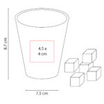 CUBILETE KENTAUR NEGRO JM 021 (CURPIEL VASO - PLÁSTICO DADOS) - Imagen 3