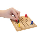 JM 115 BE - MINI JUEGO AKBAR BEIGE (BEIGE - CANVAS - BAMBU) - Imagen 4