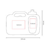 KTC 007 A - LONCHERA KLEUR AZUL (AZUL - PLASTICO - PET) - Imagen 4